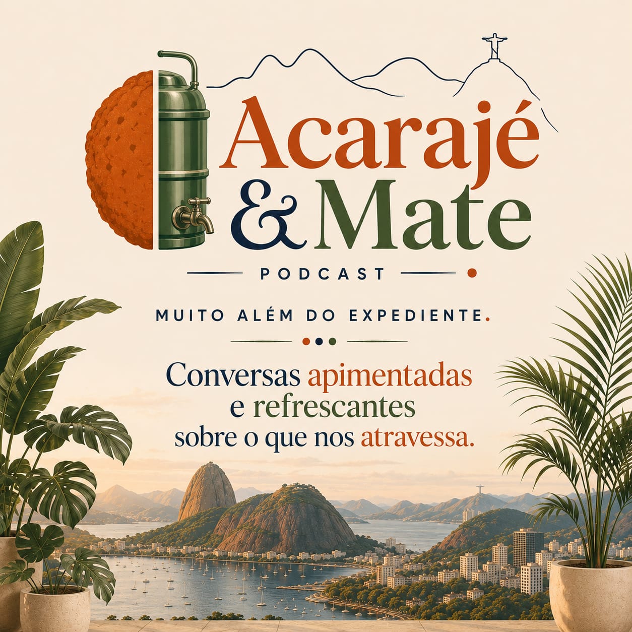 Acarajé & Mate Podcast — muito além do expediente